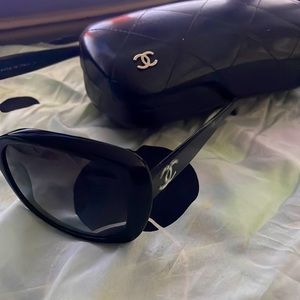 Chanel Sunglasses Black